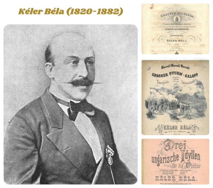 200 éve, 1820. február 13-án született Kéler Béla