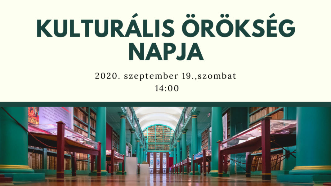 Kulturális Örökség Napja a Debreceni Református Kollégiumban 2020. szeptember 19.