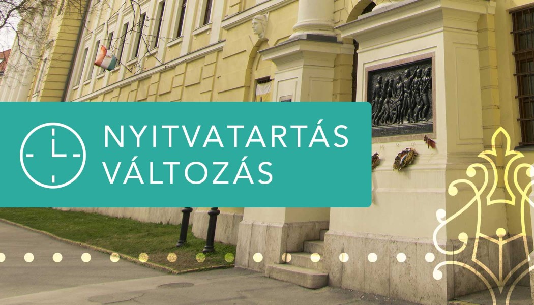 Tavaszi nyitvatartás változás 2025
